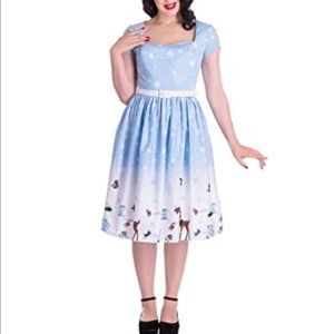Hell Bunny Winter Bambi Dress 3X